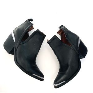 Jeffrey Campbell Ankle Boots 6.5 Black cromwell